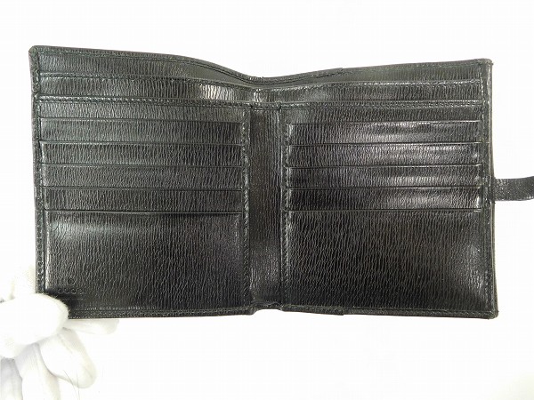 authentic gucci bi fold wallet black x14828 ebay authentic gucci bi fold wallet black x14828 ebay